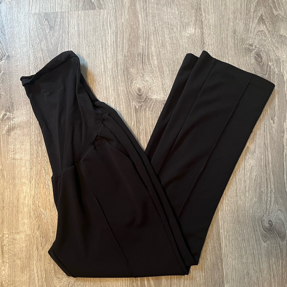 Motherhood Maternity Black Wide Leg Pants
